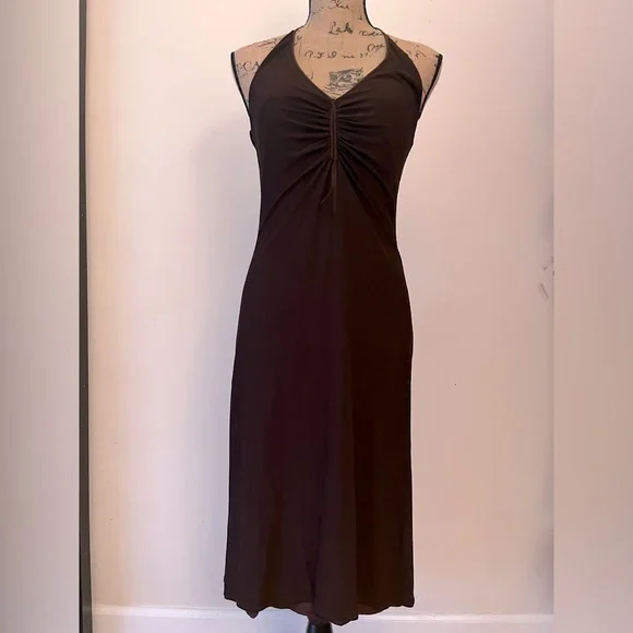 Max Studio | Dresses | Max Studio Brown Halter Dress Size Small | Poshmark Max Studio | Dresses | Max Studio Brown Halter Dress Size Small | Poshmark